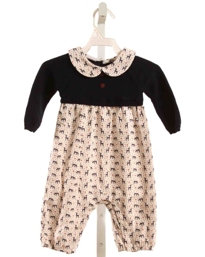 PAZ RODRIGUEZ  NAVY  PRINT  ROMPER