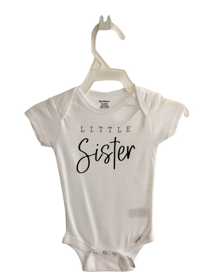 GERBER  WHITE    KNIT SS SHIRT