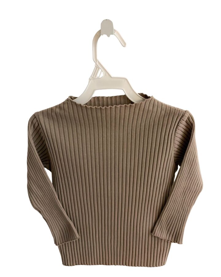 PLAY UP  BROWN    KNIT LS SHIRT