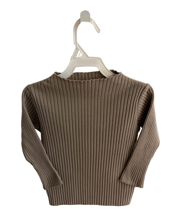 PLAY UP  BROWN    KNIT LS SHIRT
