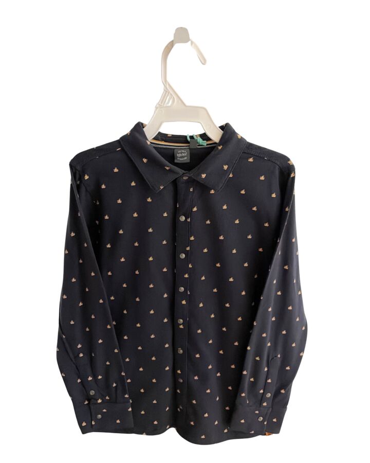 BABY FACE  BLUE   PRINTED DESIGN DRESS SHIRT