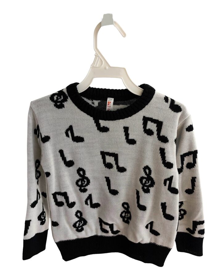 ABRIL FLOREL MIL  BLACK    SWEATER