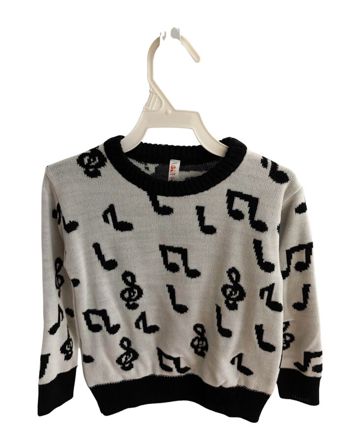 ABRIL FLOREL MIL  BLACK    SWEATER