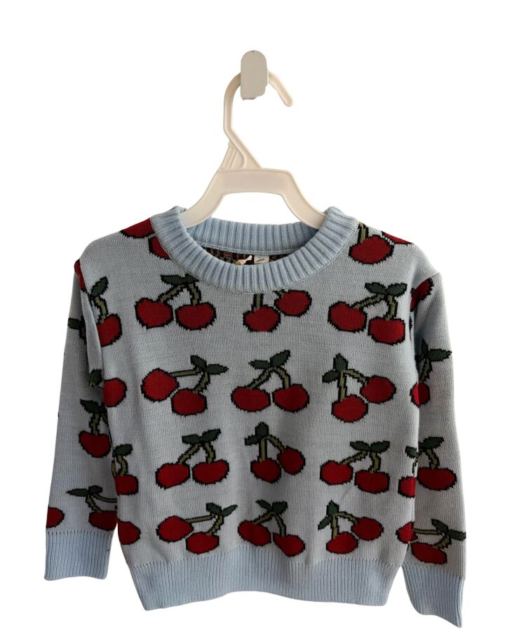 ABRIL FLOREL MIL  BLUE    SWEATER