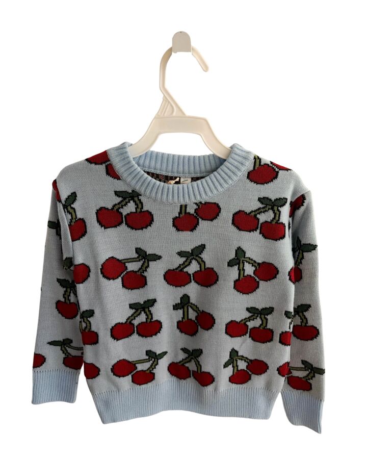 ABRIL FLOREL MIL  BLUE    SWEATER