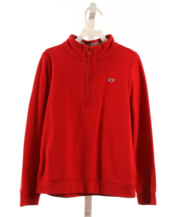 VINEYARD VINES  RED    PULLOVER