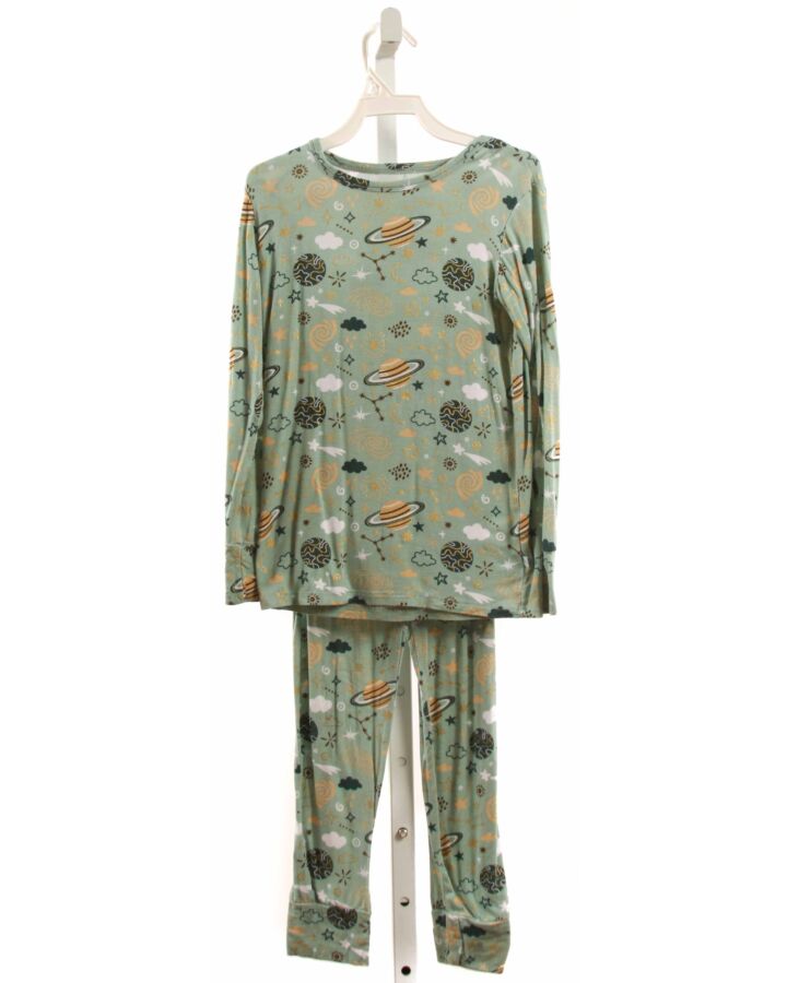 POSH PEANUT  GREEN  PRINT  LOUNGEWEAR