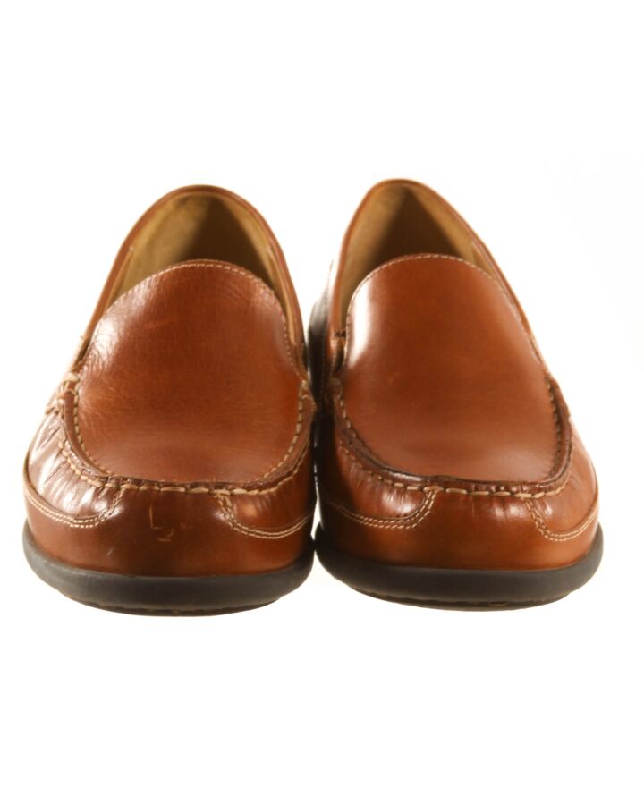 JOHNSTON & MURPHY BROWN LOAFERS  *EUC SIZE CHILD 4