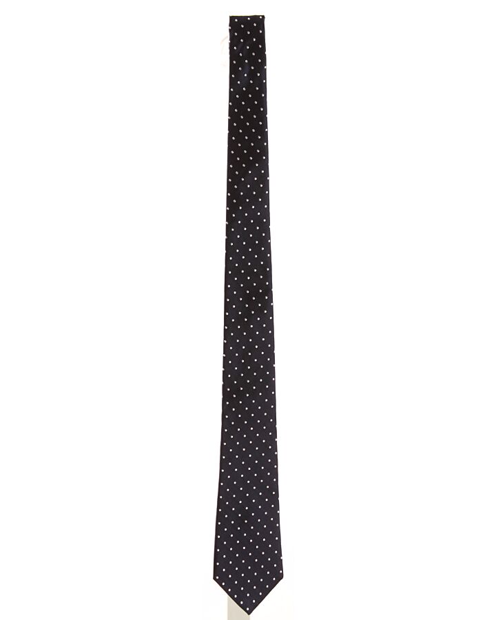 BROOKS BROTHERS  BLUE  POLKA DOT  TIE