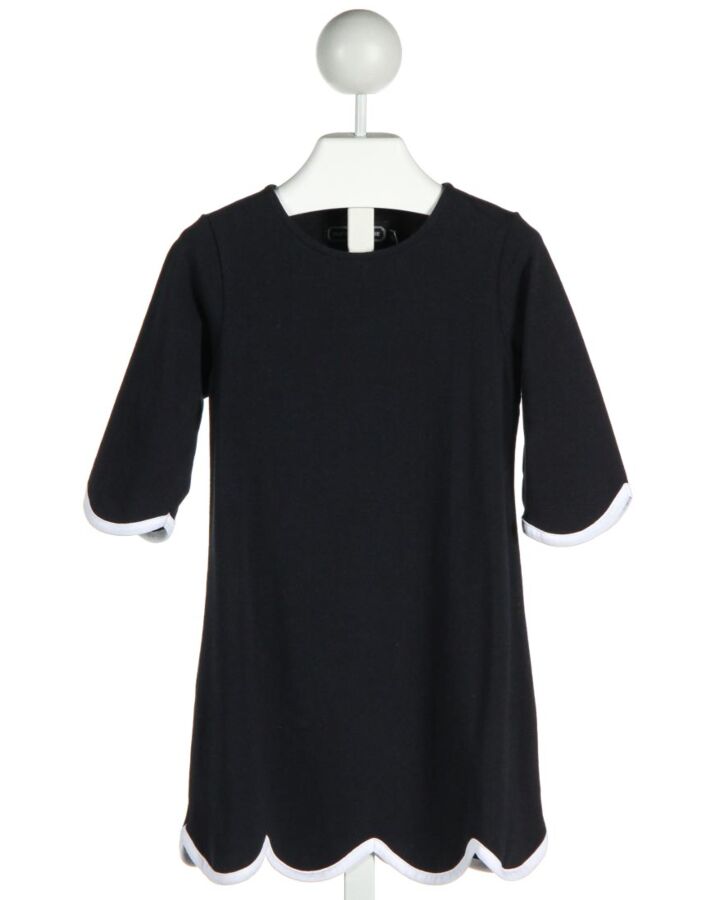 DUFFIELD LANE  NAVY    KNIT DRESS 