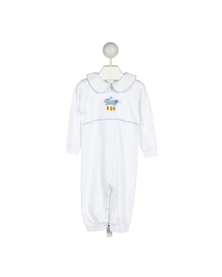 LITTLE ENGLISH  WHITE KNIT   ROMPER 