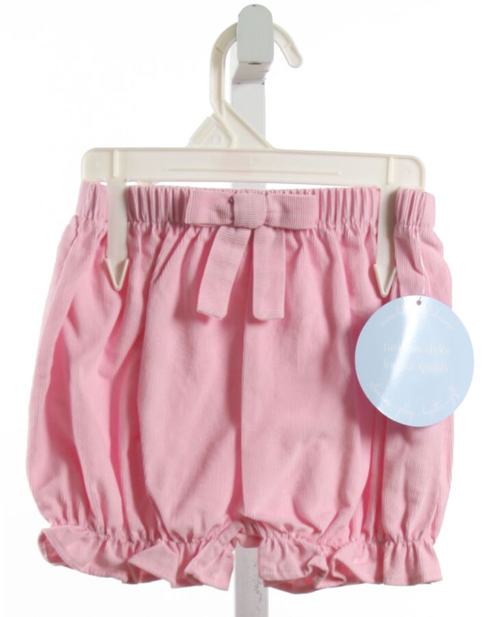 LITTLE ENGLISH  PINK CORDUROY   SHORTS WITH BOW