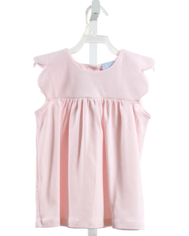 BELLA BLISS  LT PINK KNIT   SLEEVELESS SHIRT