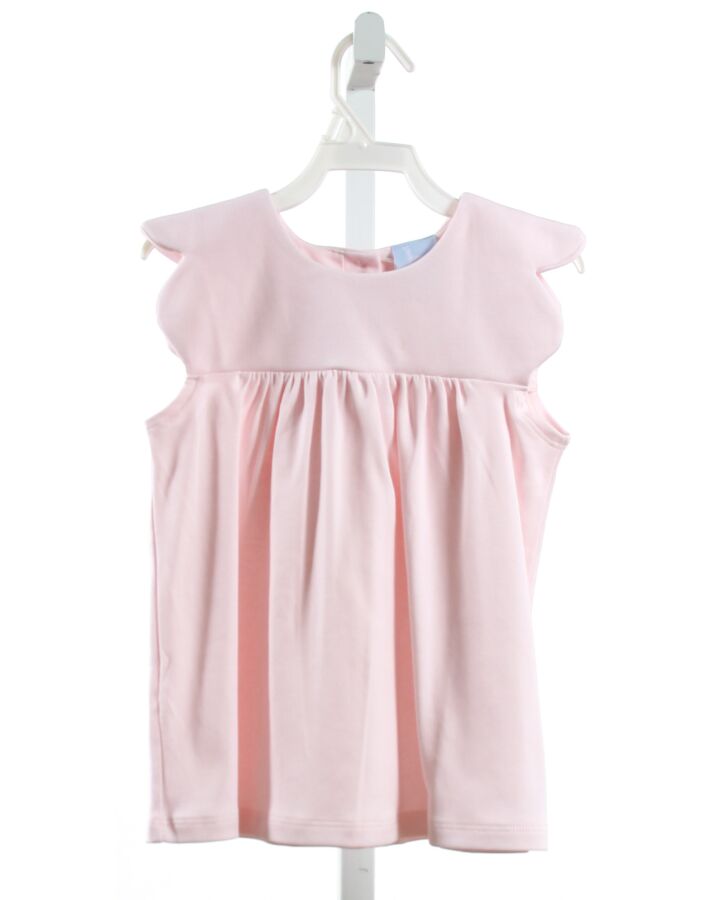 BELLA BLISS  LT PINK KNIT   SLEEVELESS SHIRT