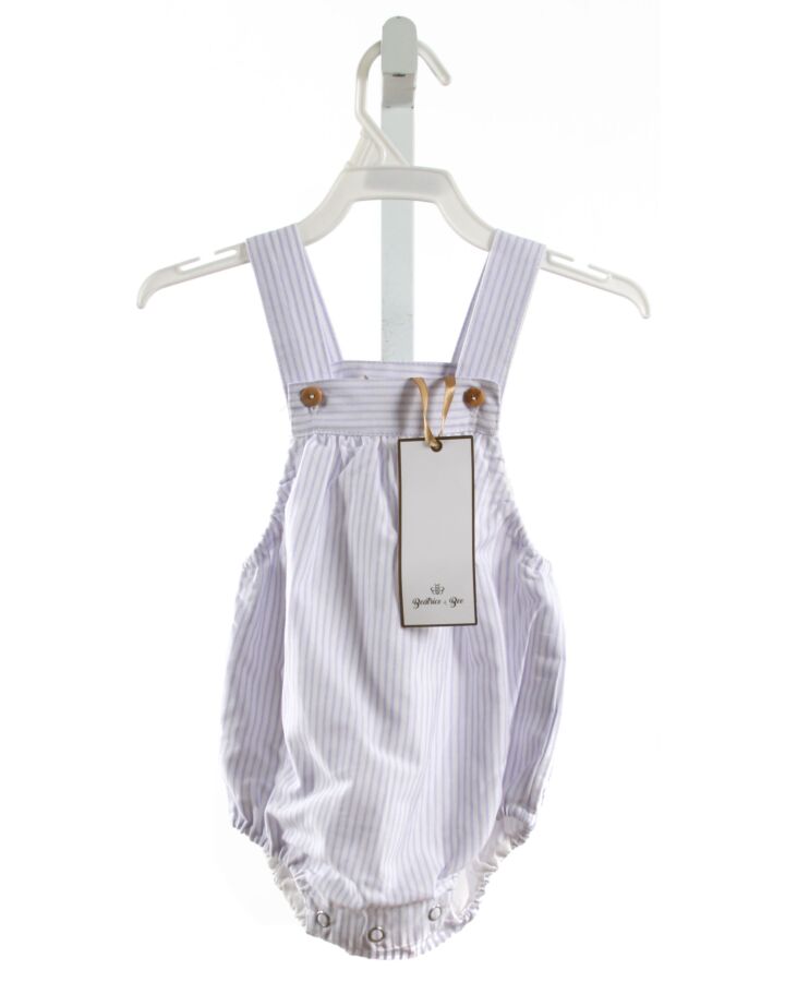 BEATRICE & BEE  LT BLUE  STRIPED  BUBBLE