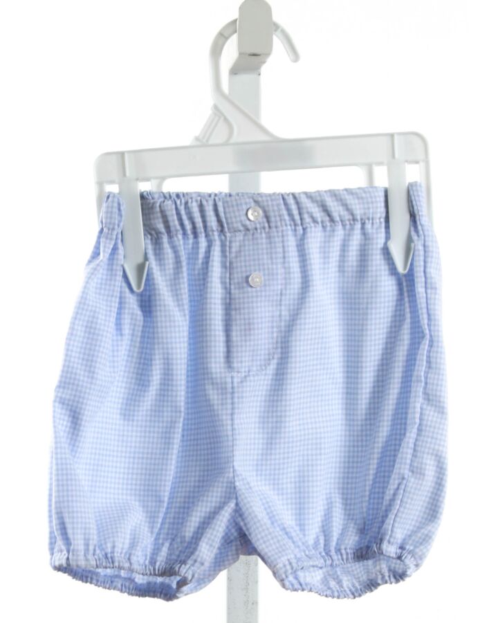 PETIT BEBE  BLUE  GINGHAM  BLOOMERS