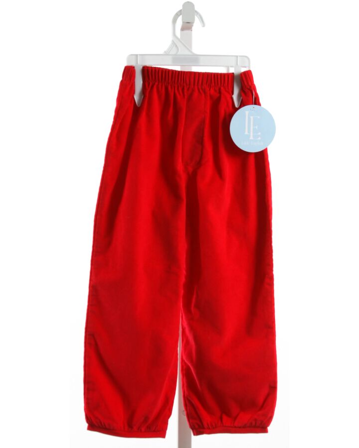 LITTLE ENGLISH  RED CORDUROY   PANTS