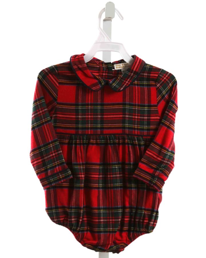 THE BEAUFORT BONNET COMPANY  RED FLANNEL PLAID  BUBBLE