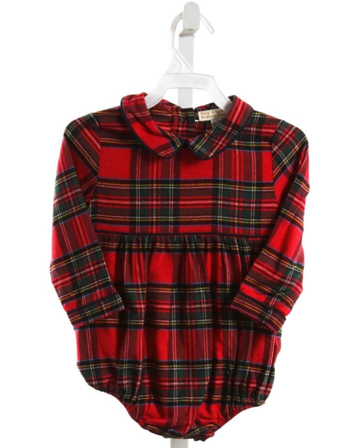 THE BEAUFORT BONNET COMPANY  RED FLANNEL PLAID  BUBBLE