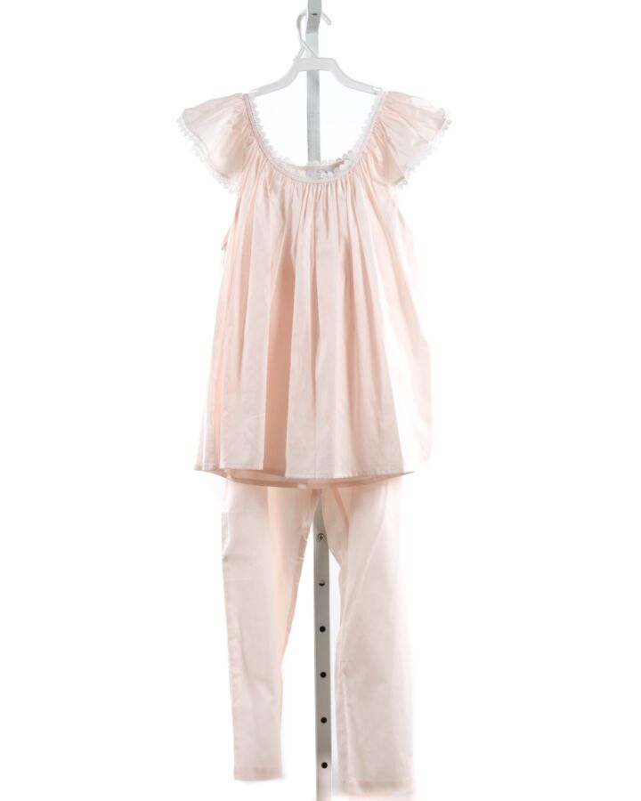 LENORA   LT PINK    LOUNGEWEAR WITH EYELET TRIM