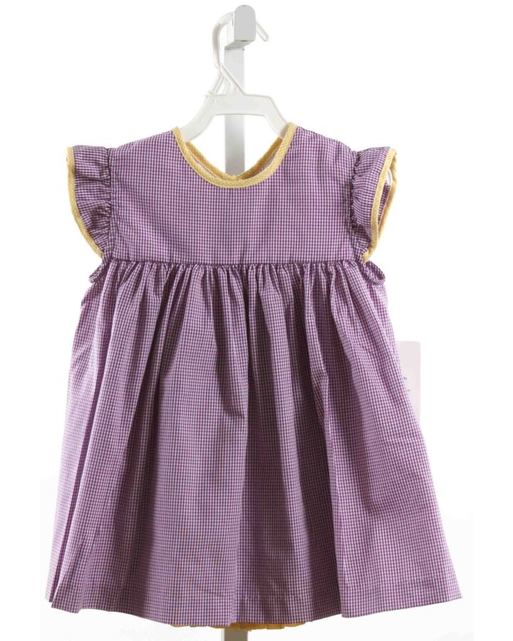 LULU BEBE  PURPLE  GINGHAM  2-PIECE OUTFIT