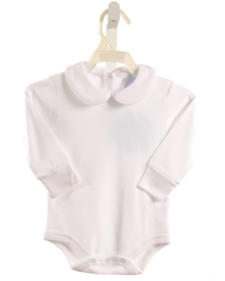 LITTLE ENGLISH  WHITE    KNIT LS SHIRT