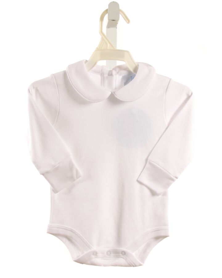 LITTLE ENGLISH  WHITE    KNIT LS SHIRT