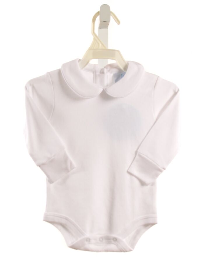 LITTLE ENGLISH  WHITE    KNIT LS SHIRT