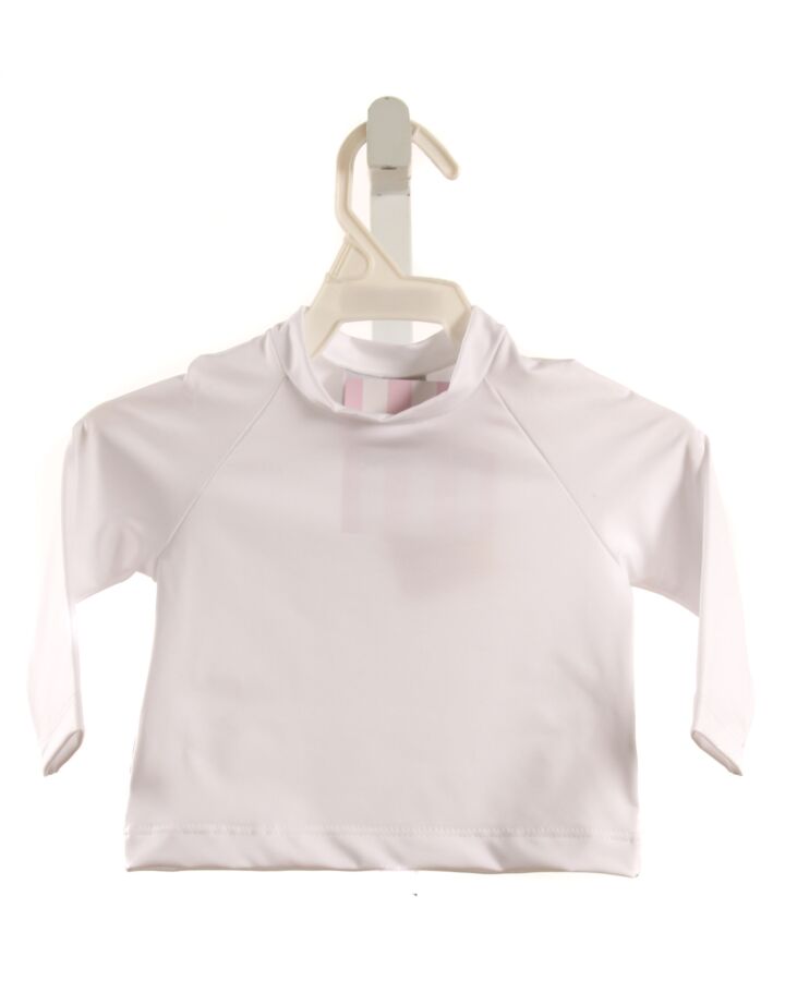 JAMES & LOTTIE  WHITE    RASH GUARD