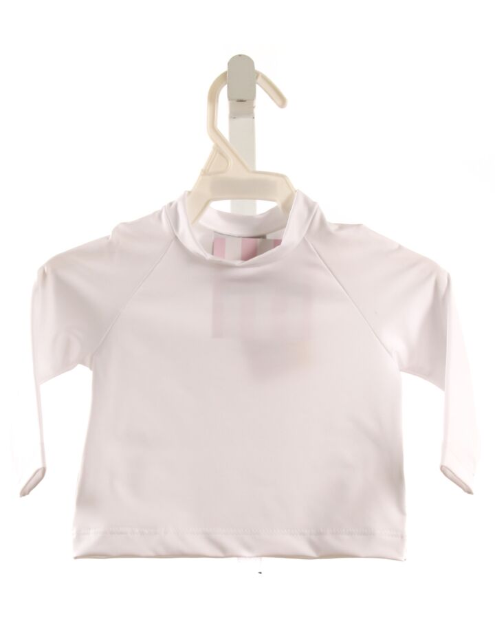 JAMES & LOTTIE  WHITE    RASH GUARD