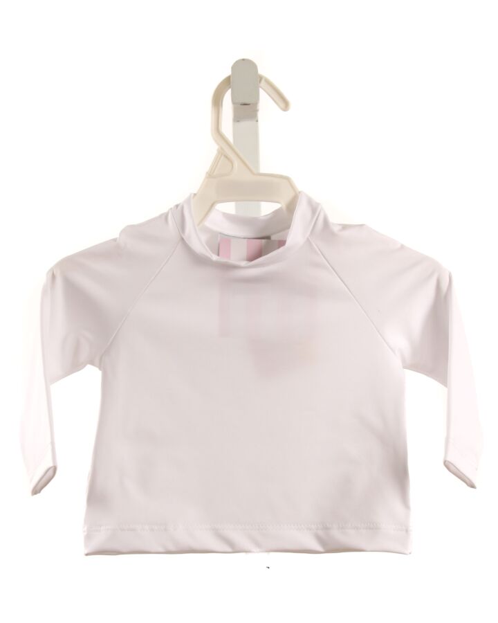 JAMES & LOTTIE  WHITE    RASH GUARD