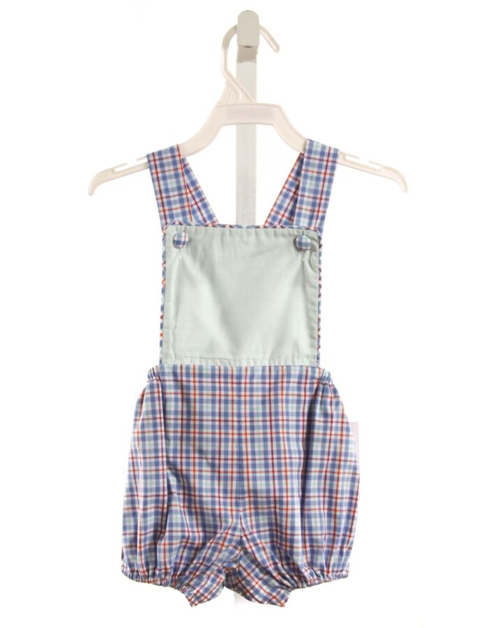 ANVY KIDS  BLUE  PLAID  BUBBLE