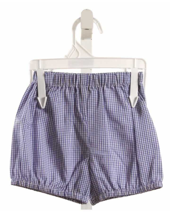 REMEMBER NGUYEN  BLUE  GINGHAM  BLOOMERS