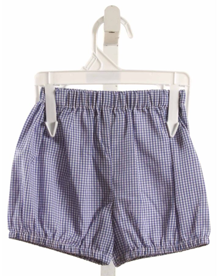 REMEMBER NGUYEN  BLUE  GINGHAM  BLOOMERS