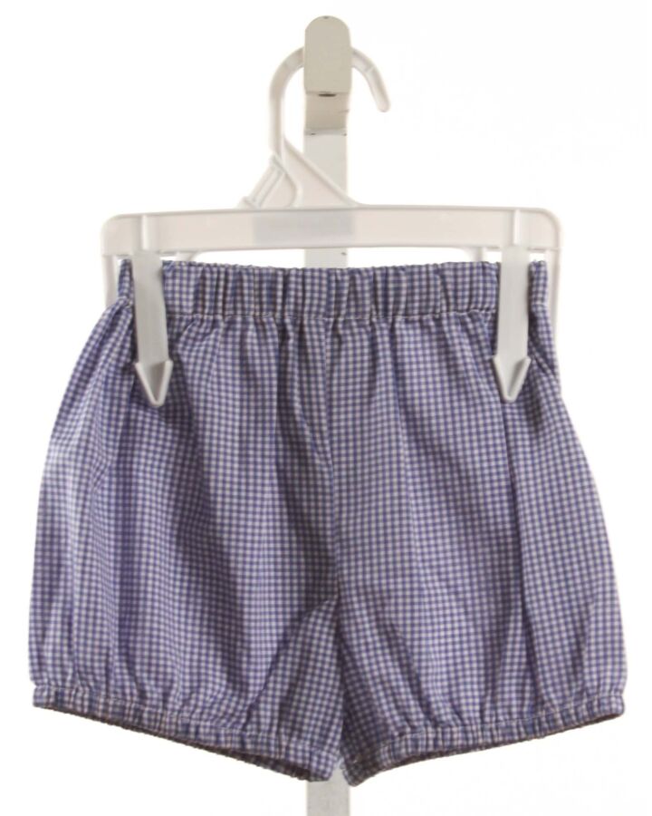 REMEMBER NGUYEN  BLUE  GINGHAM  BLOOMERS