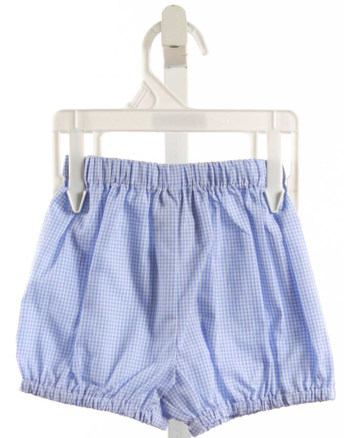 REMEMBER NGUYEN  BLUE  GINGHAM  BLOOMERS