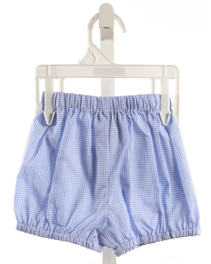 REMEMBER NGUYEN  BLUE  GINGHAM  BLOOMERS