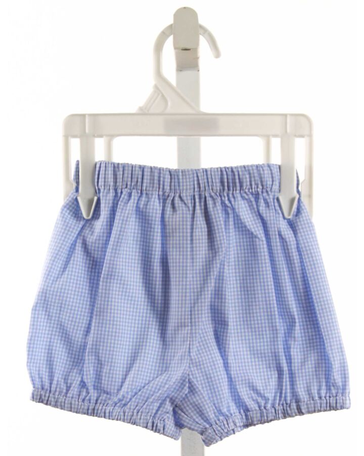 REMEMBER NGUYEN  BLUE  GINGHAM  BLOOMERS