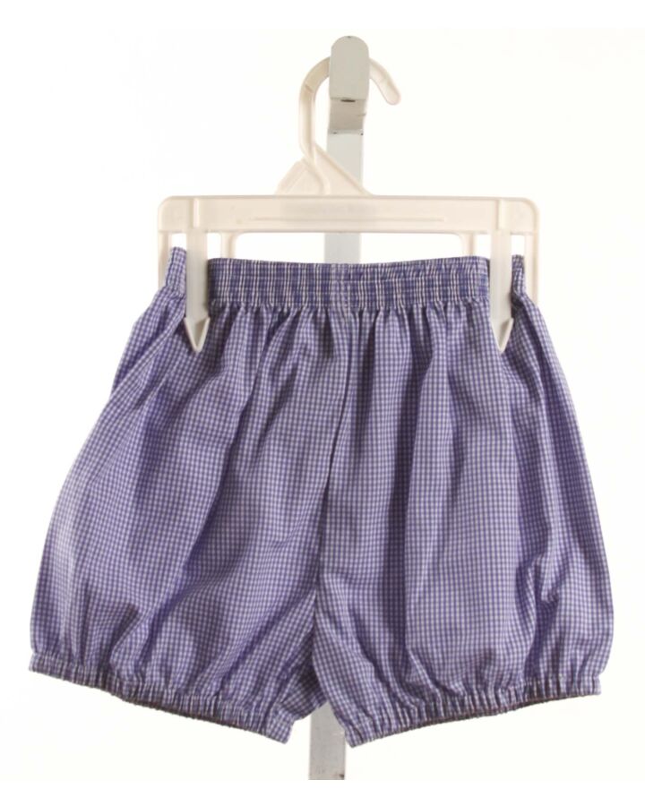 REMEMBER NGUYEN  BLUE  GINGHAM  BLOOMERS