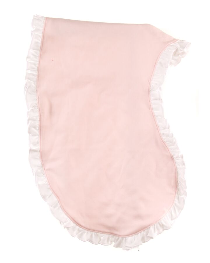 MILLY MARIE  PINK    BIB WITH RUFFLE