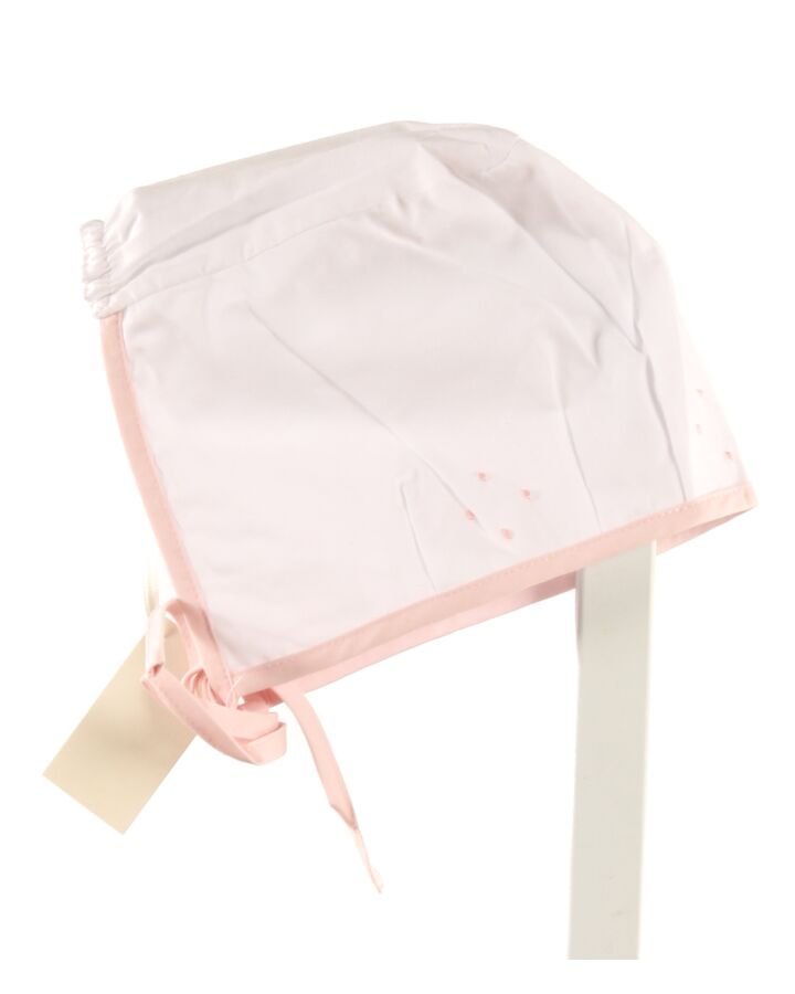 PIXIE LILY  WHITE    BONNET