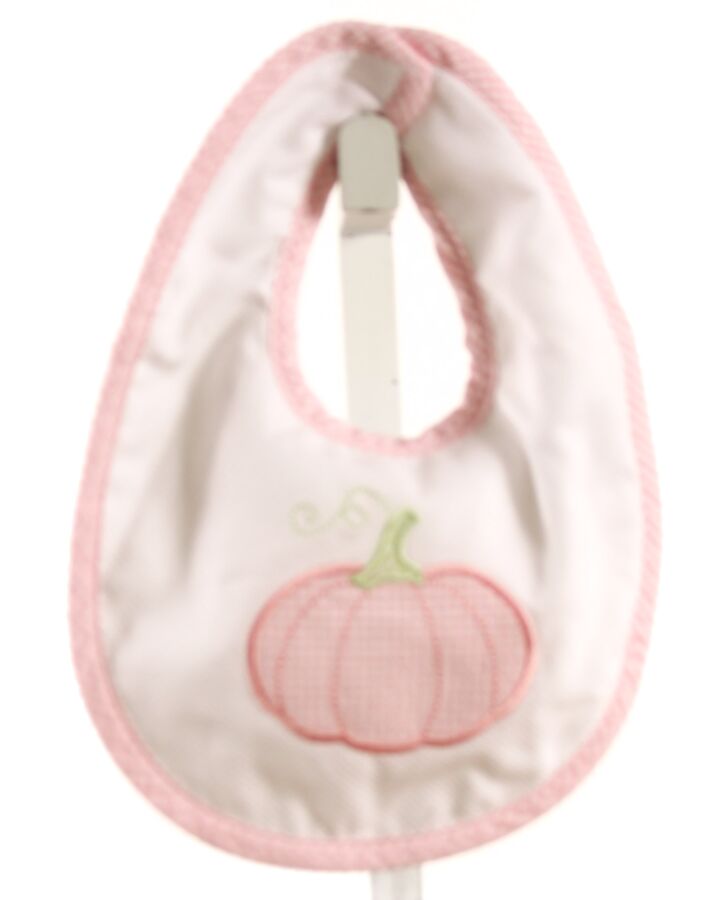 3 MARTHAS  PINK PIQUE  APPLIQUED BIB