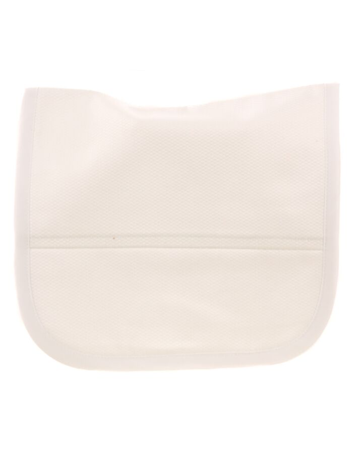 ROYALTY  WHITE PIQUE   BIB