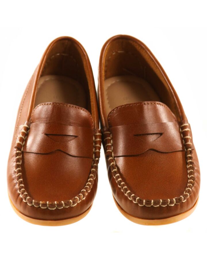 ELEPHANTITO BROWN LOAFERS  *NWT SIZE TODDLER 10