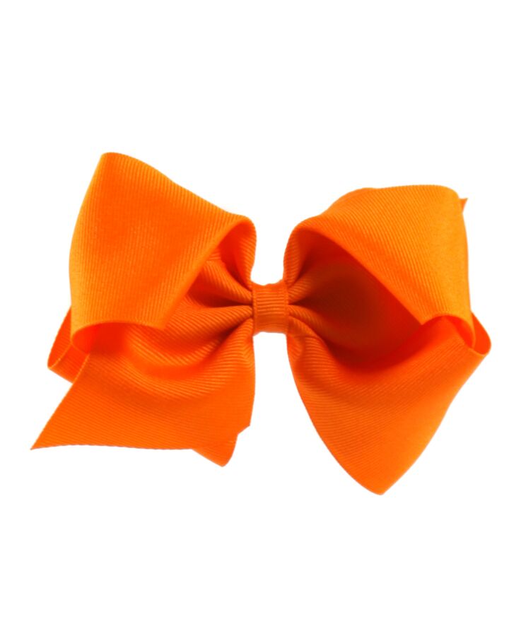 WEE ONES  ORANGE    HAIR BOW