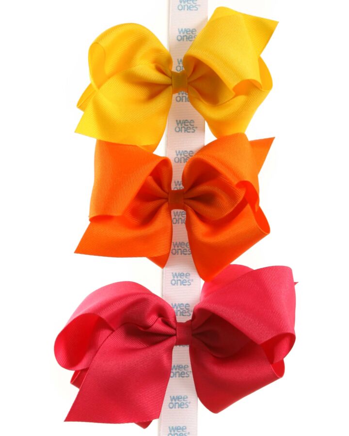 WEE ONES  MULTI-COLOR    HAIR BOW