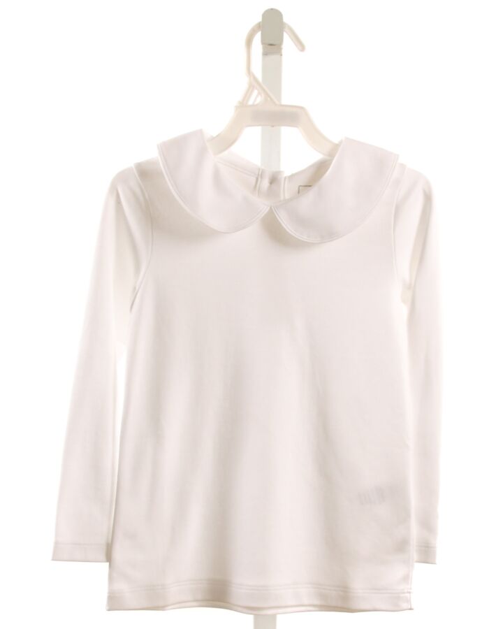LILA + HAYES  WHITE    KNIT LS SHIRT