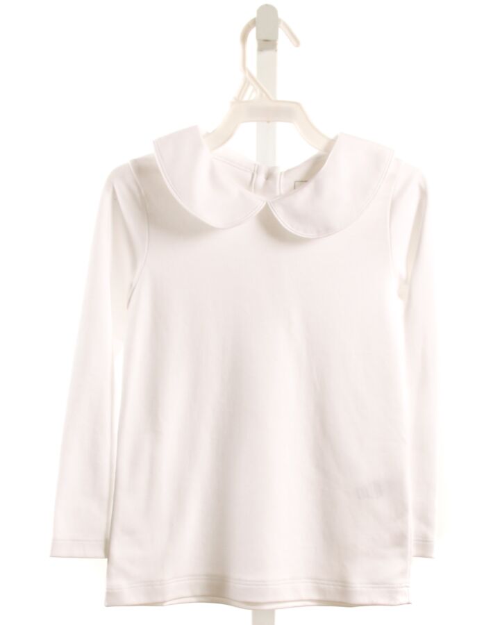 LILA + HAYES  WHITE    KNIT LS SHIRT