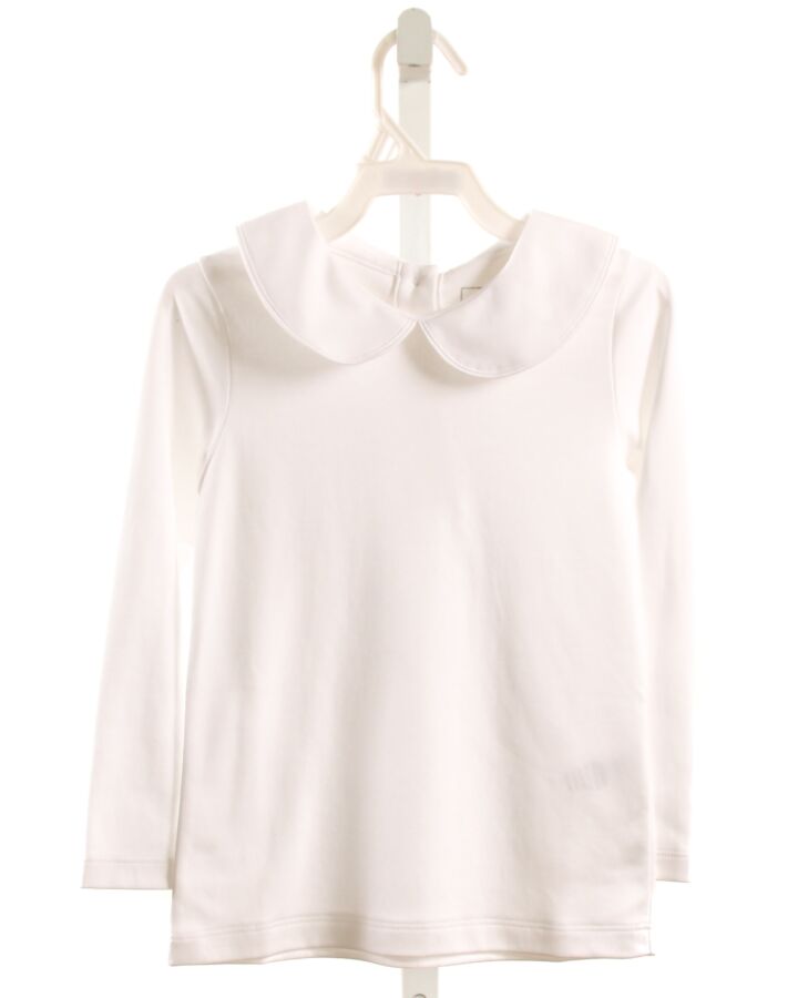 LILA + HAYES  WHITE    KNIT LS SHIRT