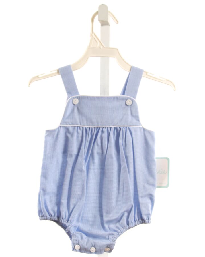 PETIT BEBE  BLUE  MICROCHECK  BUBBLE